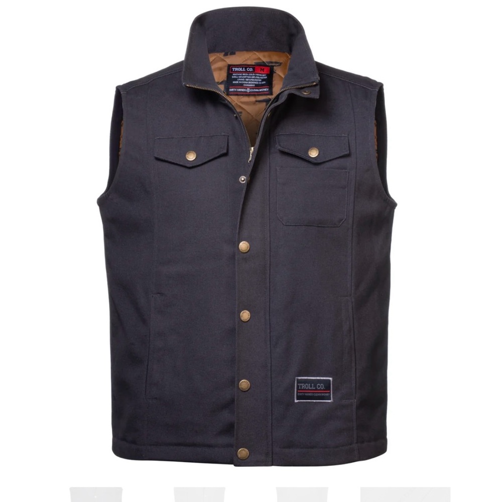 Troll Clothing Tori Insulated Canvas Vest